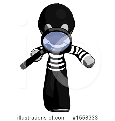 Royalty-Free (RF) Gray Design Mascot Clipart Illustration by Leo Blanchette - Stock Sample #1558333