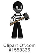 Gray Design Mascot Clipart #1558336 by Leo Blanchette