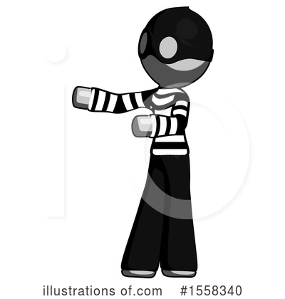 Royalty-Free (RF) Gray Design Mascot Clipart Illustration by Leo Blanchette - Stock Sample #1558340