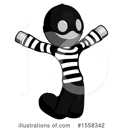 Royalty-Free (RF) Gray Design Mascot Clipart Illustration by Leo Blanchette - Stock Sample #1558342
