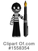 Gray Design Mascot Clipart #1558354 by Leo Blanchette