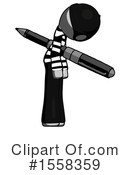 Gray Design Mascot Clipart #1558359 by Leo Blanchette