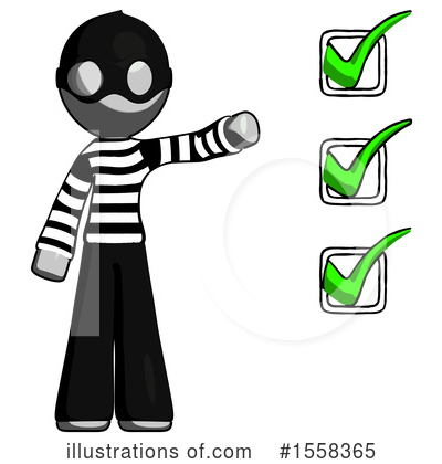 Royalty-Free (RF) Gray Design Mascot Clipart Illustration by Leo Blanchette - Stock Sample #1558365