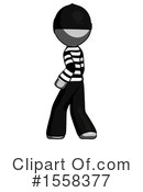 Gray Design Mascot Clipart #1558377 by Leo Blanchette