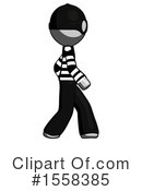 Gray Design Mascot Clipart #1558385 by Leo Blanchette
