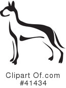 Great Dane Clipart #41434 by Prawny