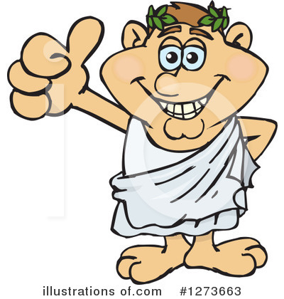 Toga Clipart #1273663 by Dennis Holmes Designs