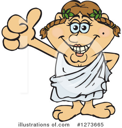 Toga Clipart #1273665 by Dennis Holmes Designs