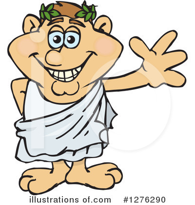 Toga Clipart #1276290 by Dennis Holmes Designs