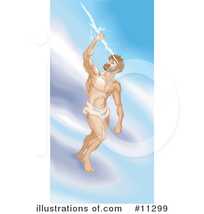 Zeus Clipart #11299 by AtStockIllustration