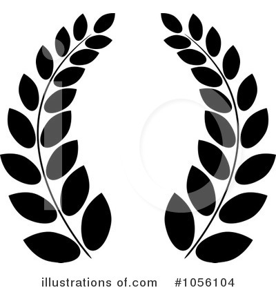 Royalty-Free (RF) Greek Wreath Clipart Illustration by Pams Clipart - Stock Sample #1056104