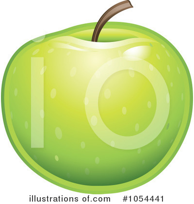 Royalty-Free (RF) Green Apple Clipart Illustration by TA Images - Stock Sample #1054441