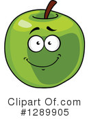 Green Apple Clipart #1289905 by Vector Tradition SM