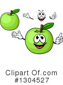 Green Apple Clipart #1304527 by Vector Tradition SM