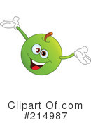 Green Apple Clipart #214987 by yayayoyo