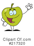 Green Apple Clipart #217320 by Hit Toon