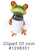 Green Business Frog Clipart #1298331 by Julos