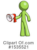 Green Design Mascot Clipart #1535521 by Leo Blanchette