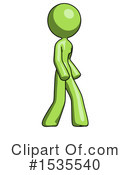 Green Design Mascot Clipart #1535540 by Leo Blanchette