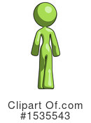 Green Design Mascot Clipart #1535543 by Leo Blanchette