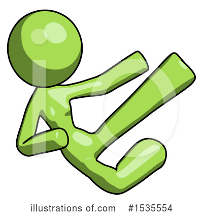 Royalty-Free (RF) Green Design Mascot Clipart Illustration by Leo Blanchette - Stock Sample #1535554