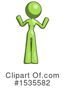 Green Design Mascot Clipart #1535582 by Leo Blanchette