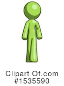 Green Design Mascot Clipart #1535590 by Leo Blanchette