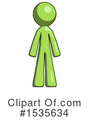 Green Design Mascot Clipart #1535634 by Leo Blanchette