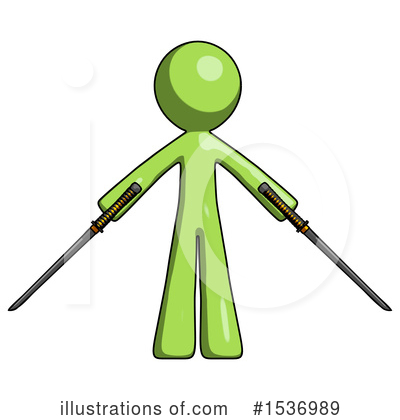 Royalty-Free (RF) Green Design Mascot Clipart Illustration by Leo Blanchette - Stock Sample #1536989