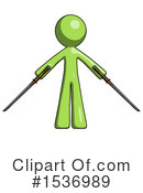 Green Design Mascot Clipart #1536989 by Leo Blanchette