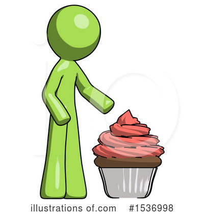 Royalty-Free (RF) Green Design Mascot Clipart Illustration by Leo Blanchette - Stock Sample #1536998