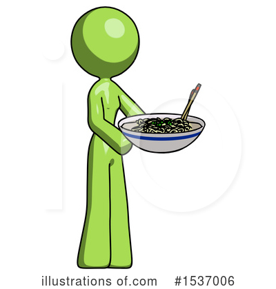 Royalty-Free (RF) Green Design Mascot Clipart Illustration by Leo Blanchette - Stock Sample #1537006