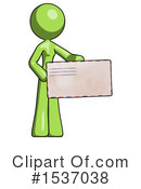 Green Design Mascot Clipart #1537038 by Leo Blanchette
