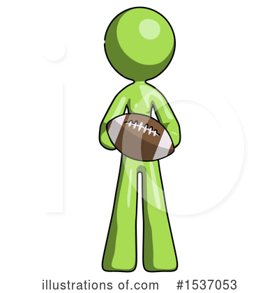 Royalty-Free (RF) Green Design Mascot Clipart Illustration by Leo Blanchette - Stock Sample #1537053