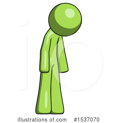 Royalty-Free (RF) Green Design Mascot Clipart Illustration by Leo Blanchette - Stock Sample #1537070