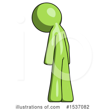 Royalty-Free (RF) Green Design Mascot Clipart Illustration by Leo Blanchette - Stock Sample #1537082
