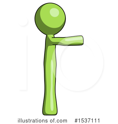 Royalty-Free (RF) Green Design Mascot Clipart Illustration by Leo Blanchette - Stock Sample #1537111