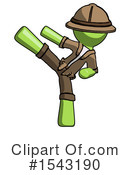 Green Design Mascot Clipart #1543190 by Leo Blanchette