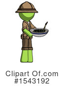 Green Design Mascot Clipart #1543192 by Leo Blanchette