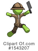 Green Design Mascot Clipart #1543207 by Leo Blanchette