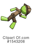 Green Design Mascot Clipart #1543208 by Leo Blanchette