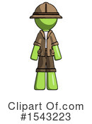 Green Design Mascot Clipart #1543223 by Leo Blanchette