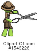 Green Design Mascot Clipart #1543226 by Leo Blanchette