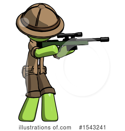 Royalty-Free (RF) Green Design Mascot Clipart Illustration by Leo Blanchette - Stock Sample #1543241