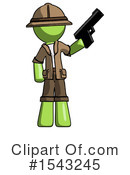 Green Design Mascot Clipart #1543245 by Leo Blanchette