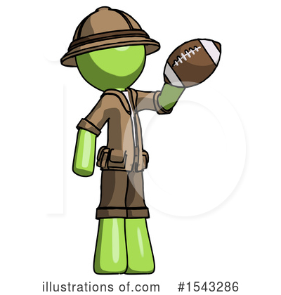 Royalty-Free (RF) Green Design Mascot Clipart Illustration by Leo Blanchette - Stock Sample #1543286