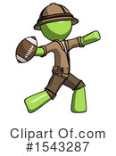 Green Design Mascot Clipart #1543287 by Leo Blanchette