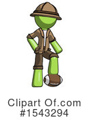 Green Design Mascot Clipart #1543294 by Leo Blanchette