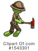 Green Design Mascot Clipart #1543301 by Leo Blanchette