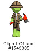 Green Design Mascot Clipart #1543305 by Leo Blanchette